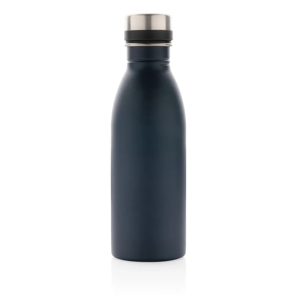 Deluxe Wasserflasche aus RCS recyceltem Stainless-Steel, navy blau – Bild 2