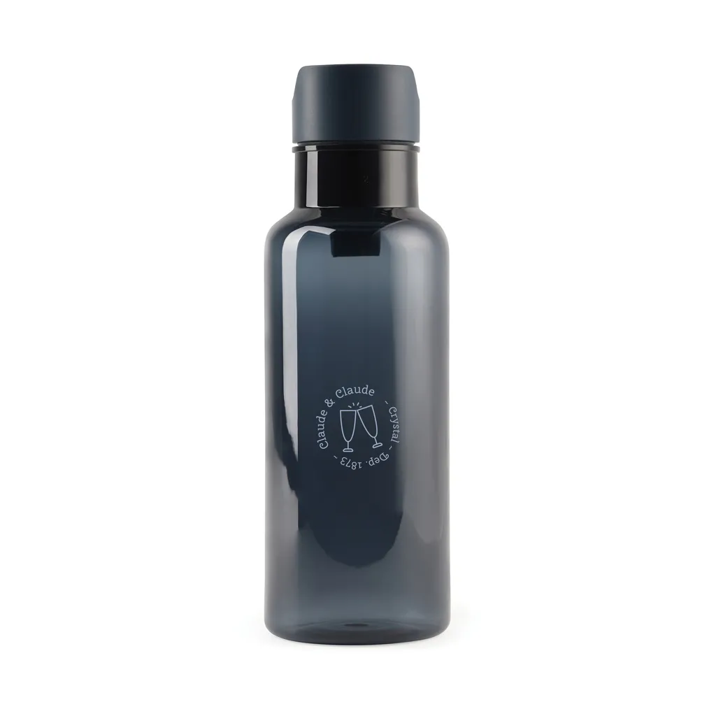 VINGA Balti 600ml Flasche aus RCS recyceltem PET, navy blau – Bild 7