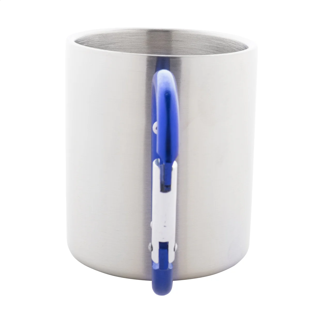 Edelstahlbecher Cadisha, blau, silber – Bild 2