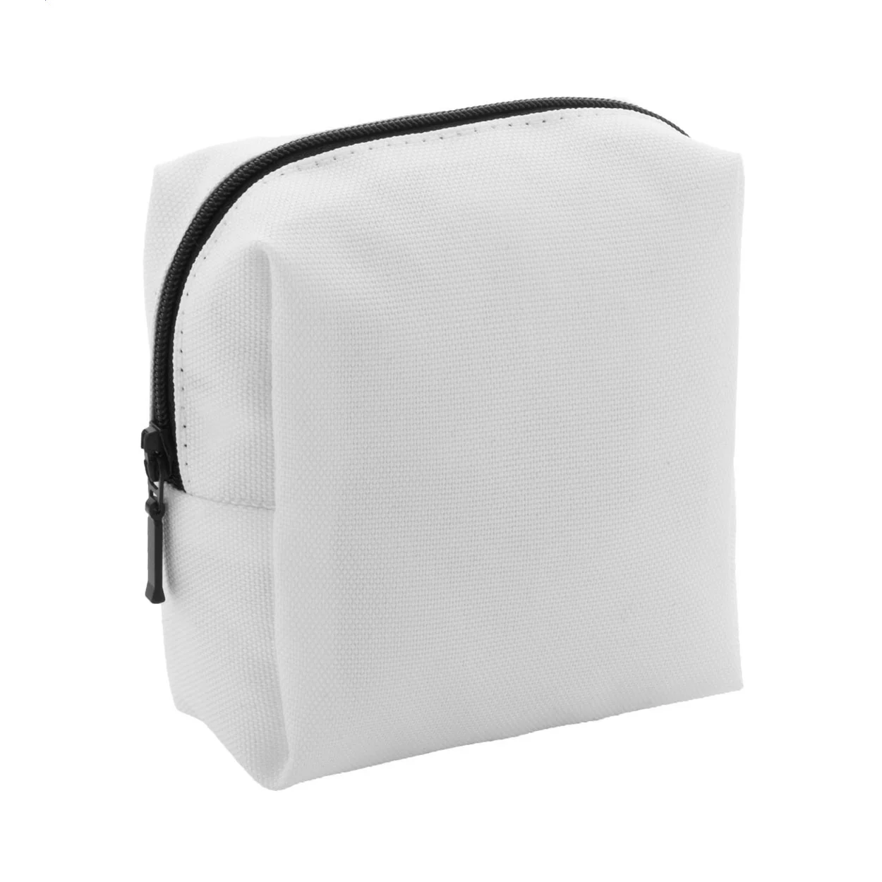 Individuelle Kosmetiktasche CreaBeauty Square S, schwarz, weiß – Bild 2
