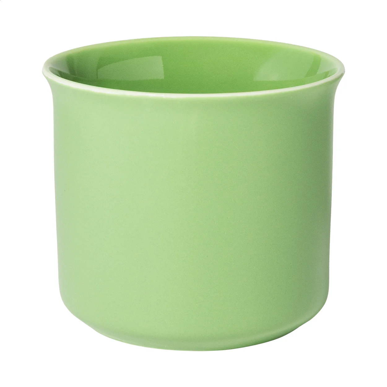 Matter Vintage-Becher Woodstock Flat, lindgrün – Bild 3