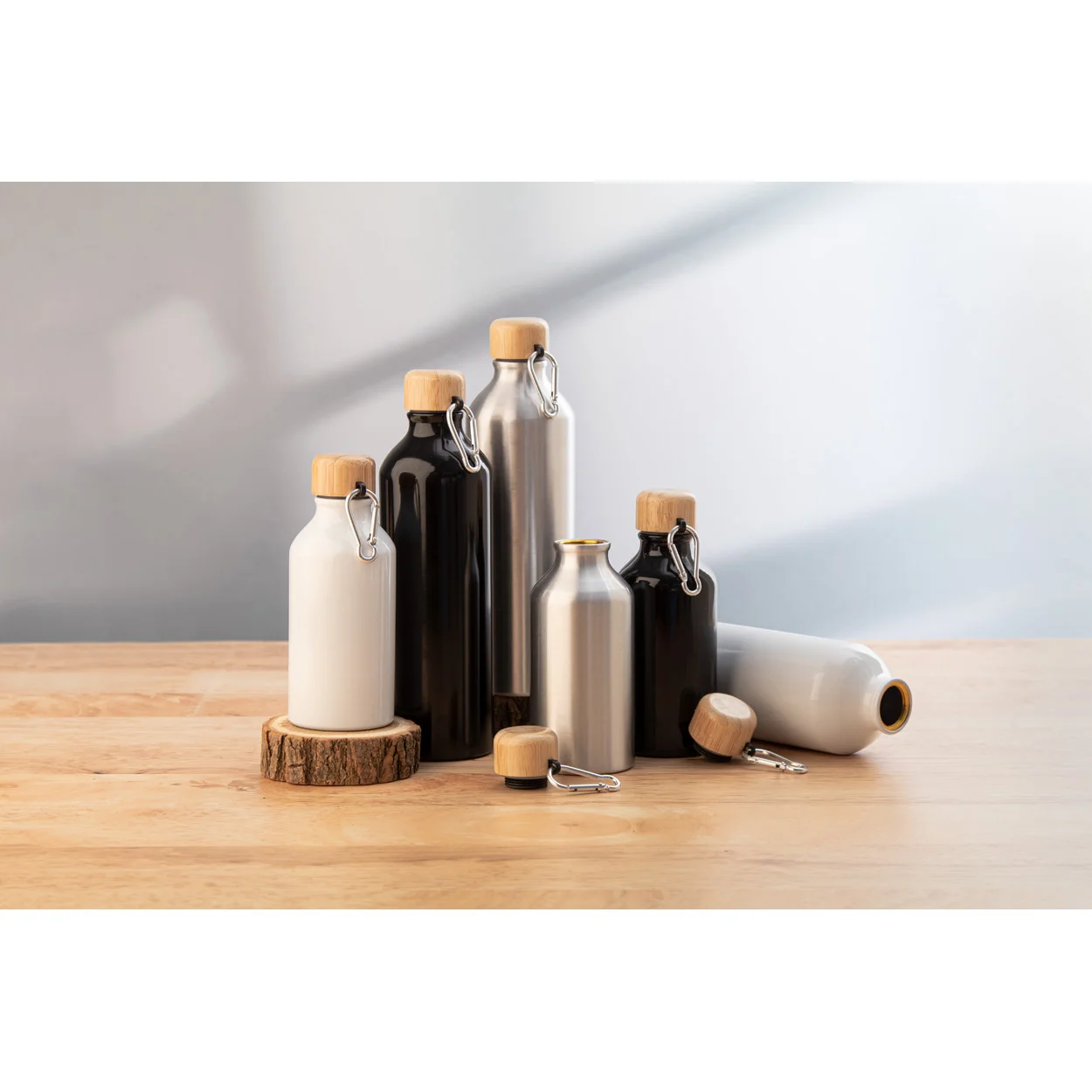Sportflasche Monbo, schwarz – Bild 5
