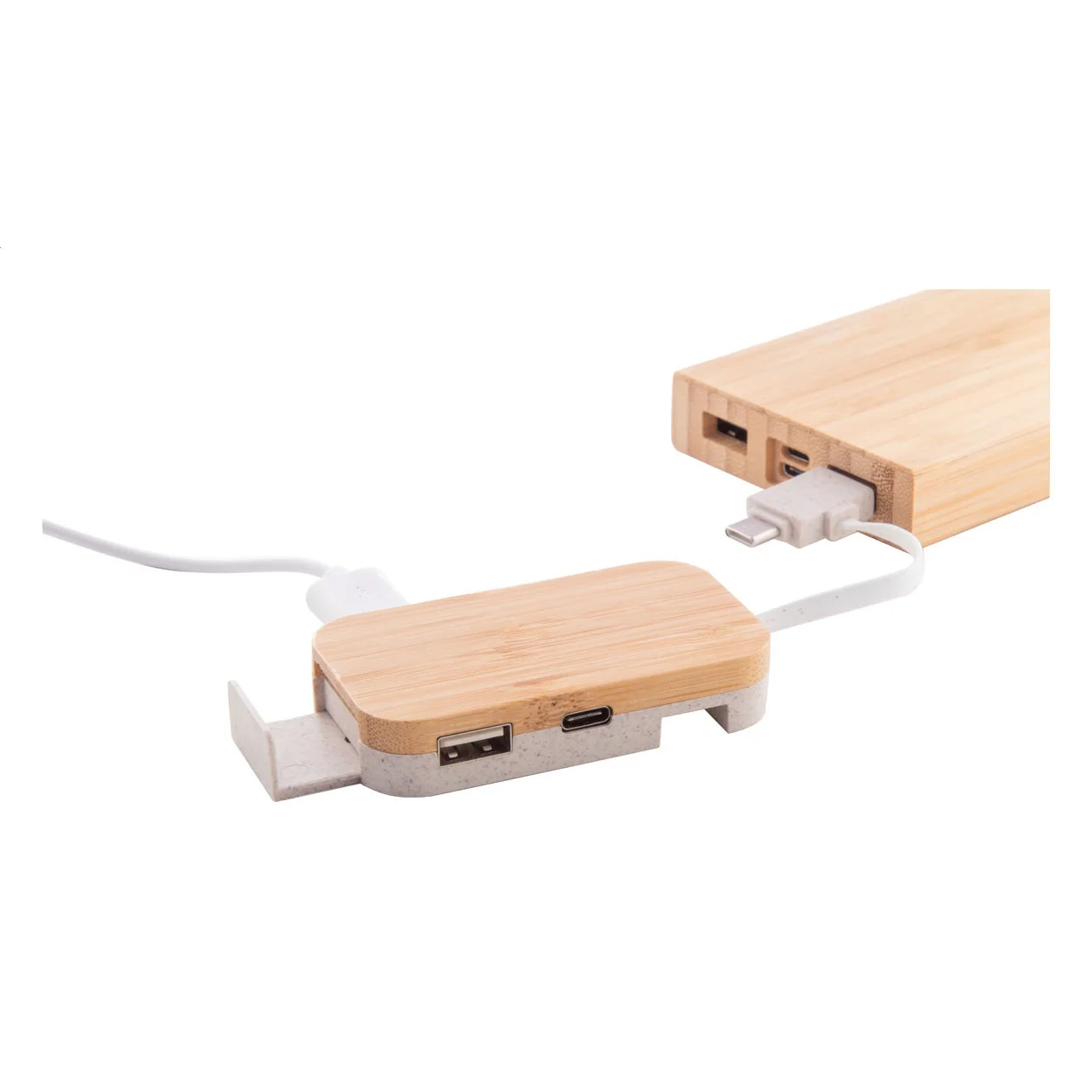 USB Hub Holbaru, natur – Bild 6