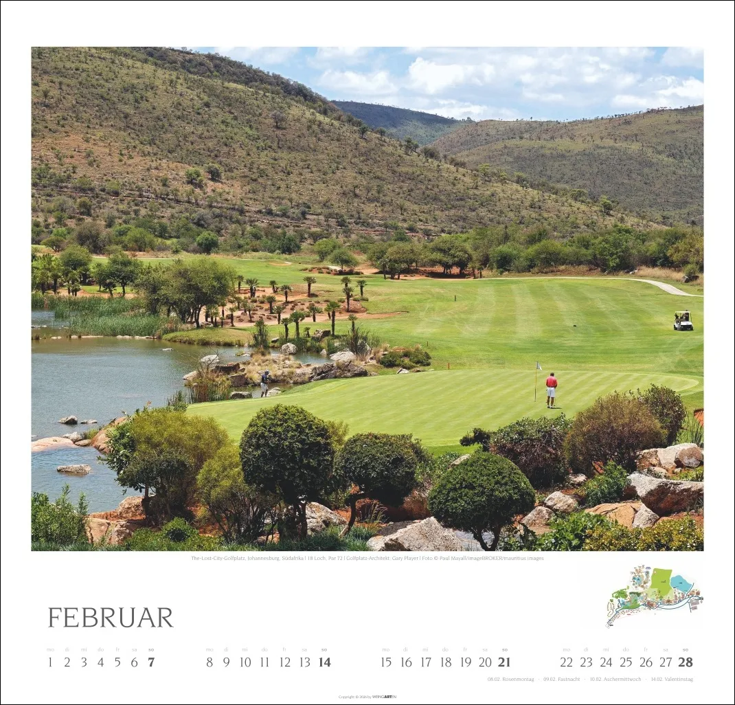 Golf Wandkalender 2027 – Bild 3