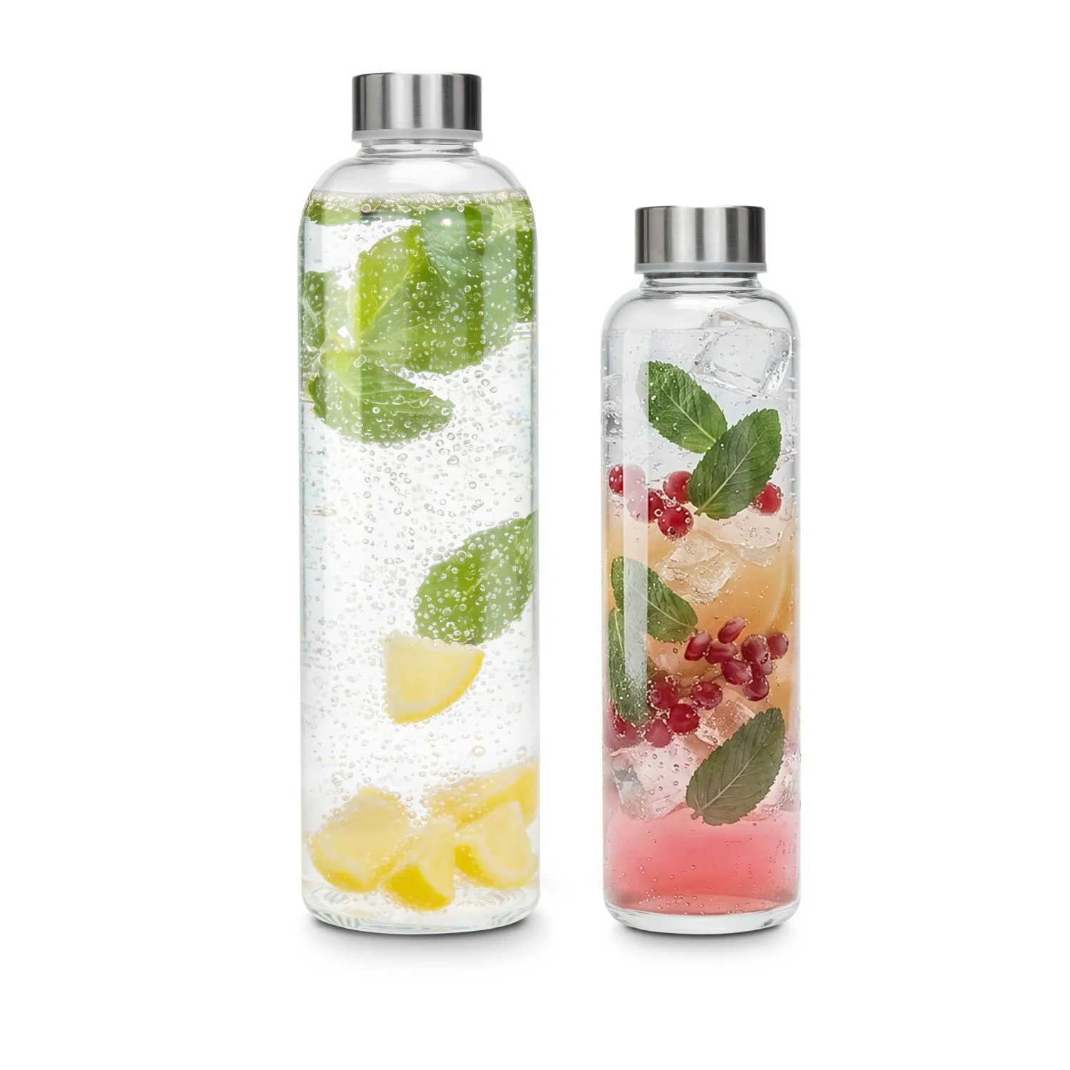 ROMINOX® Glaskaraffe // Pura 1.000 ml, auch für Kohlensäure geeignet, transparent – Bild 11