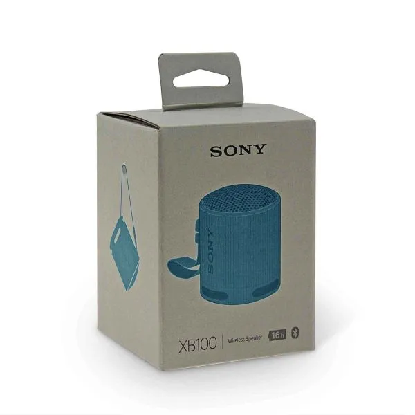 Sony Bluetooth-Lautsprecher SRS-XB100, Blau – Bild 7