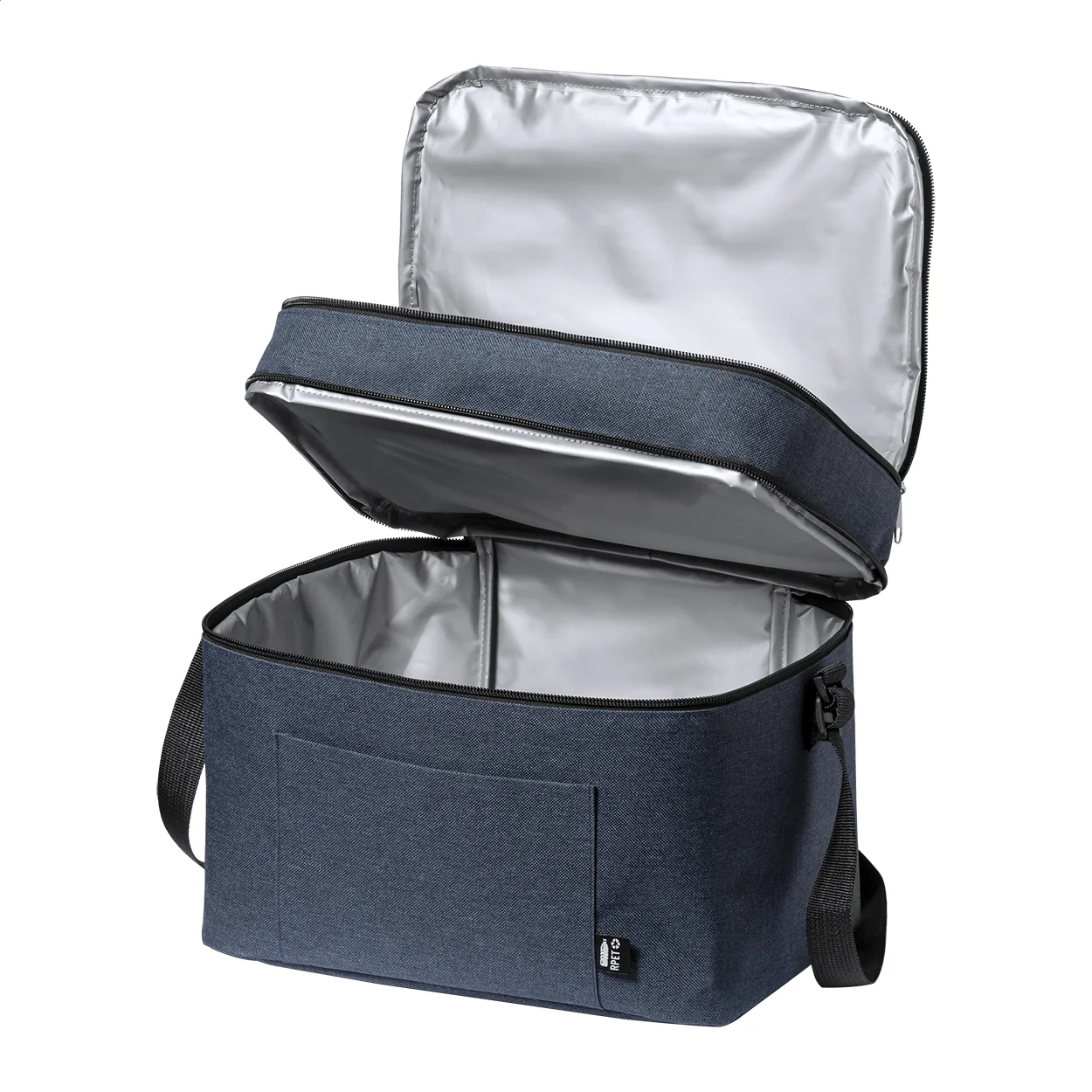 RPET Kühltasche Paamiu, dunkelblau – Bild 4