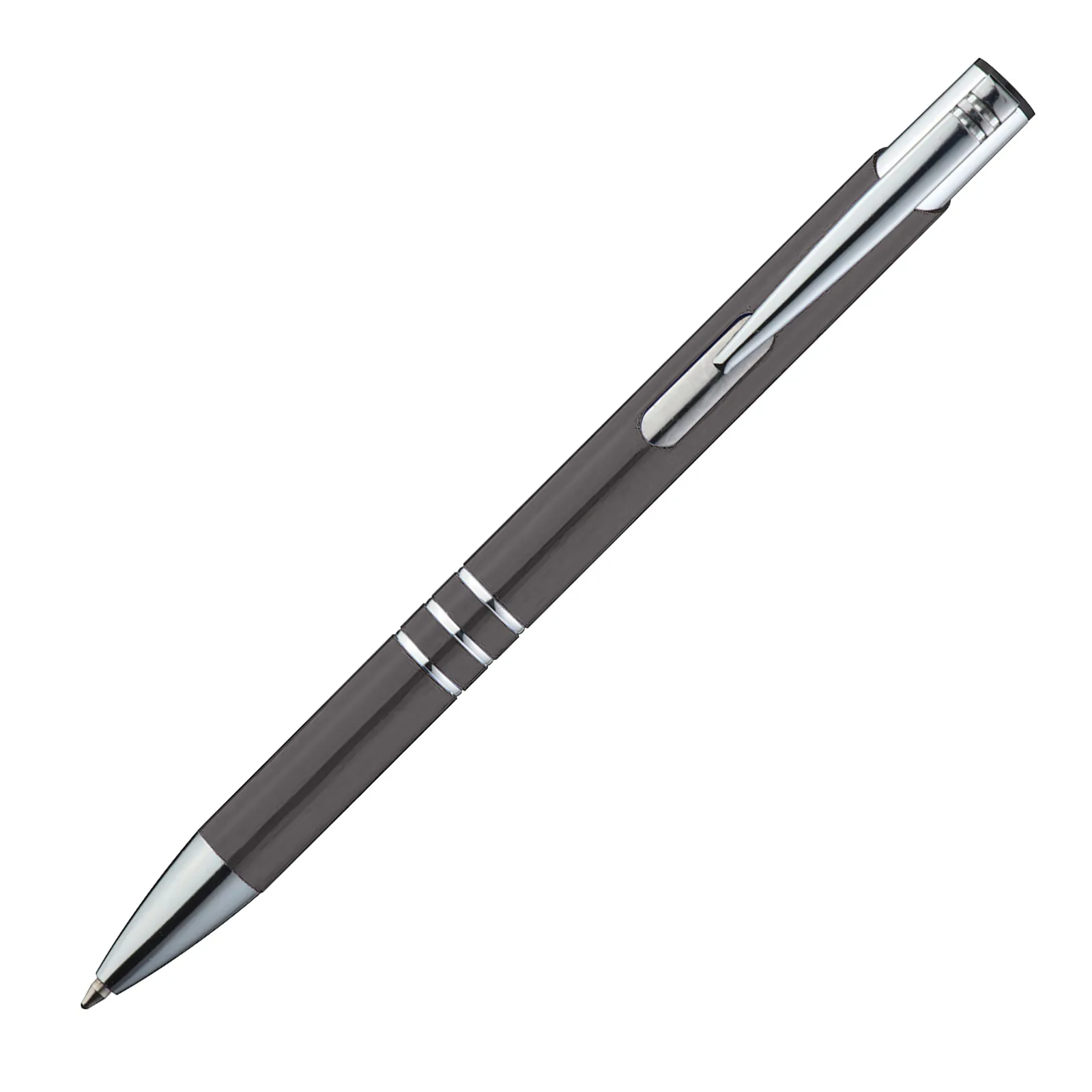 Metall Kugelschreiber Ascot, anthrazit – Bild 3