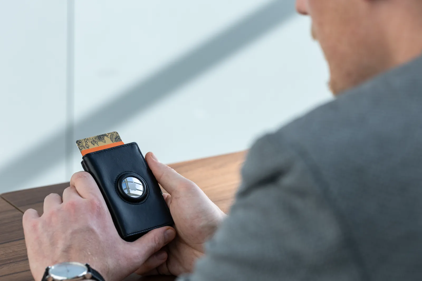 Kartenetui MENS SMART WALLET, schwarz – Bild 6