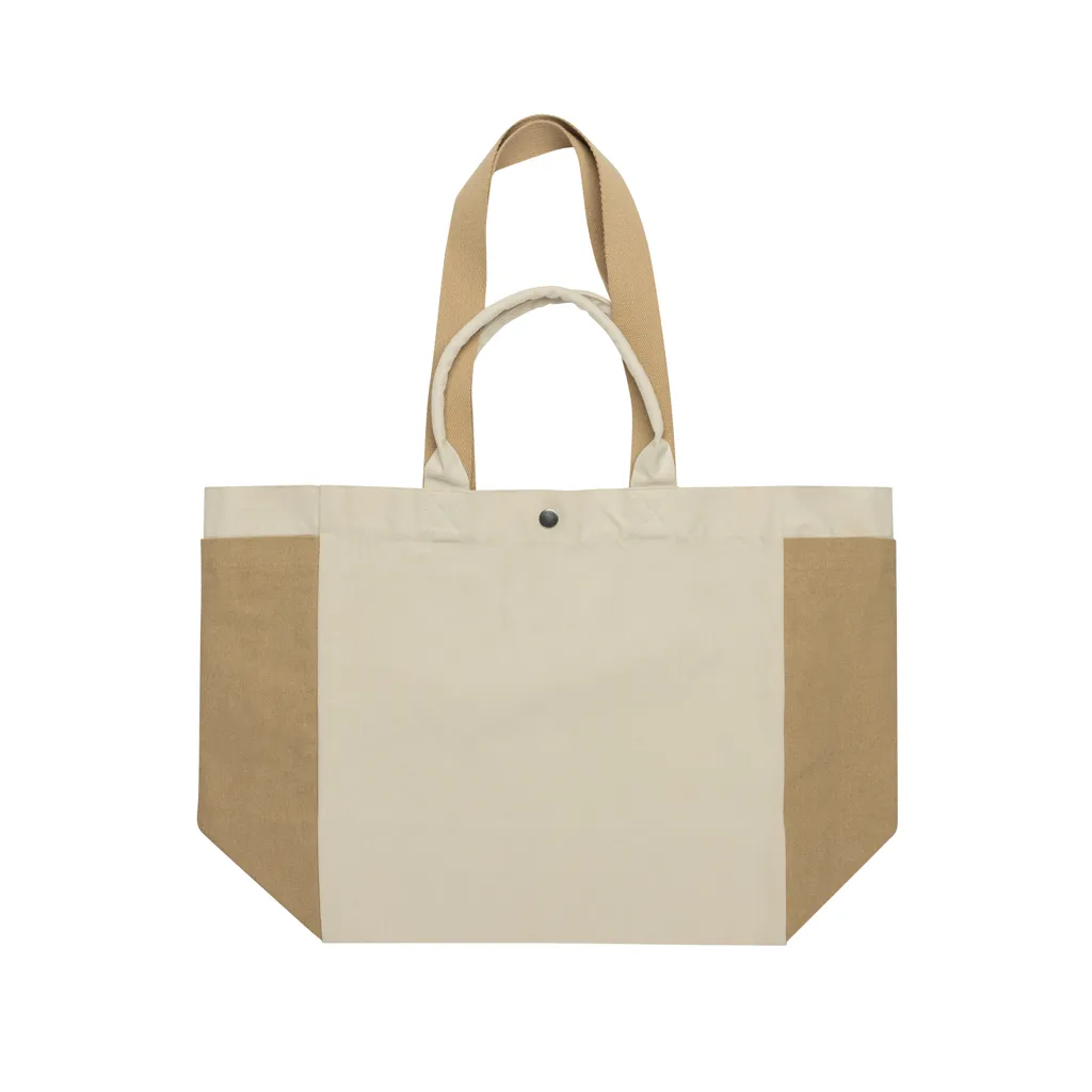 BEAU AWARE™ Allround-Shopper aus rec. Canvas 400gr/m², off white – Bild 2