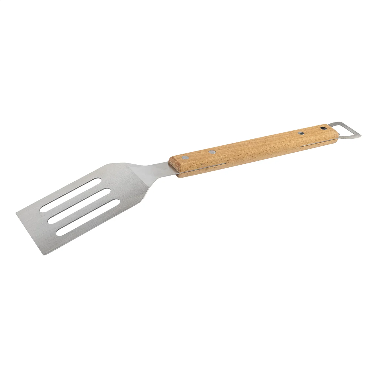 BBQ Pfannenwender Pitmaster, natur, silber – Bild 3