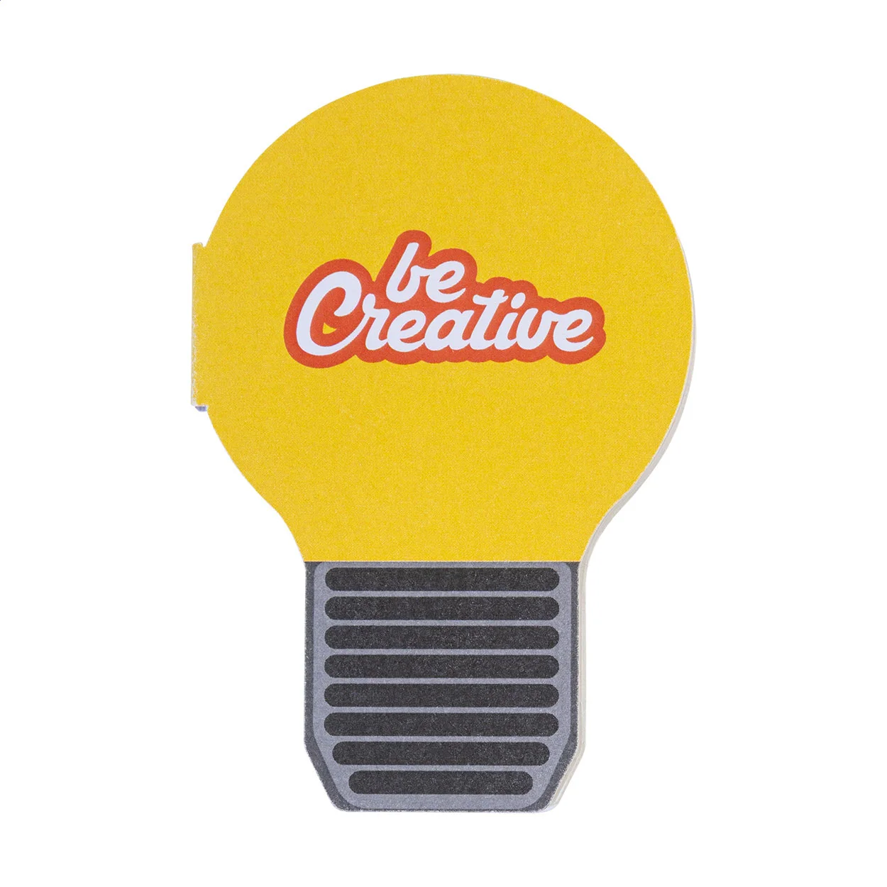 Individueller Haftnotizblock CreaStick Bulb, weiß – Bild 2