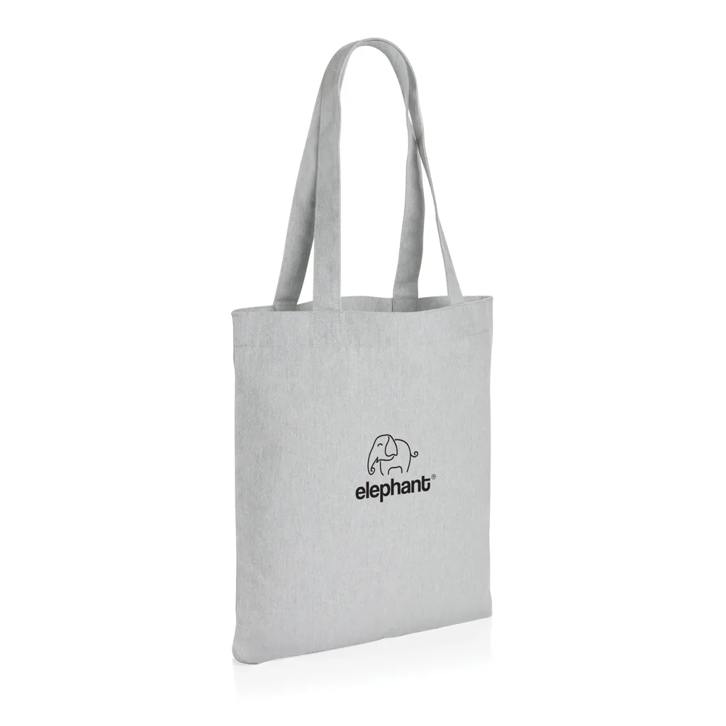 Impact Aware™ 285g/m² ungefärbte rCanvas-Tragetasche, grau – Bild 3