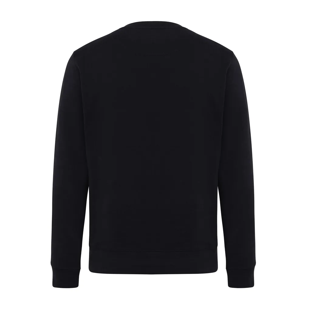 IQONIQ Etosha Lightweight Sweater aus recycelter Baumwolle, schwarz – Bild 2