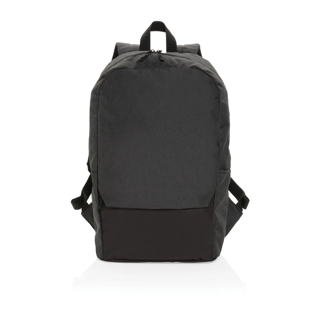 Kazu AWARE™ 15,6" RPET Laptop-Rucksack, schwarz – Bild 2