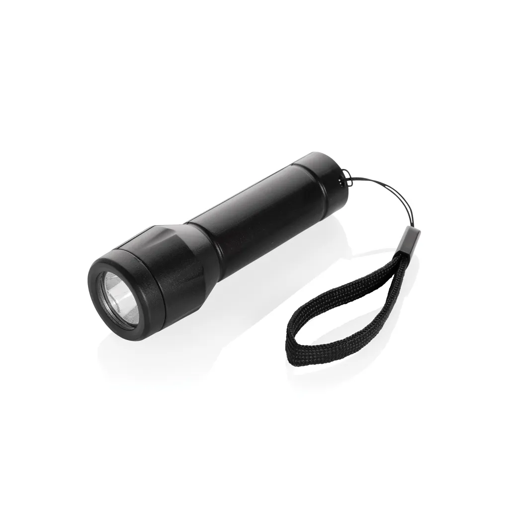Flara USB-aufladbare Taschenlampe aus RCS recyceltem ABS