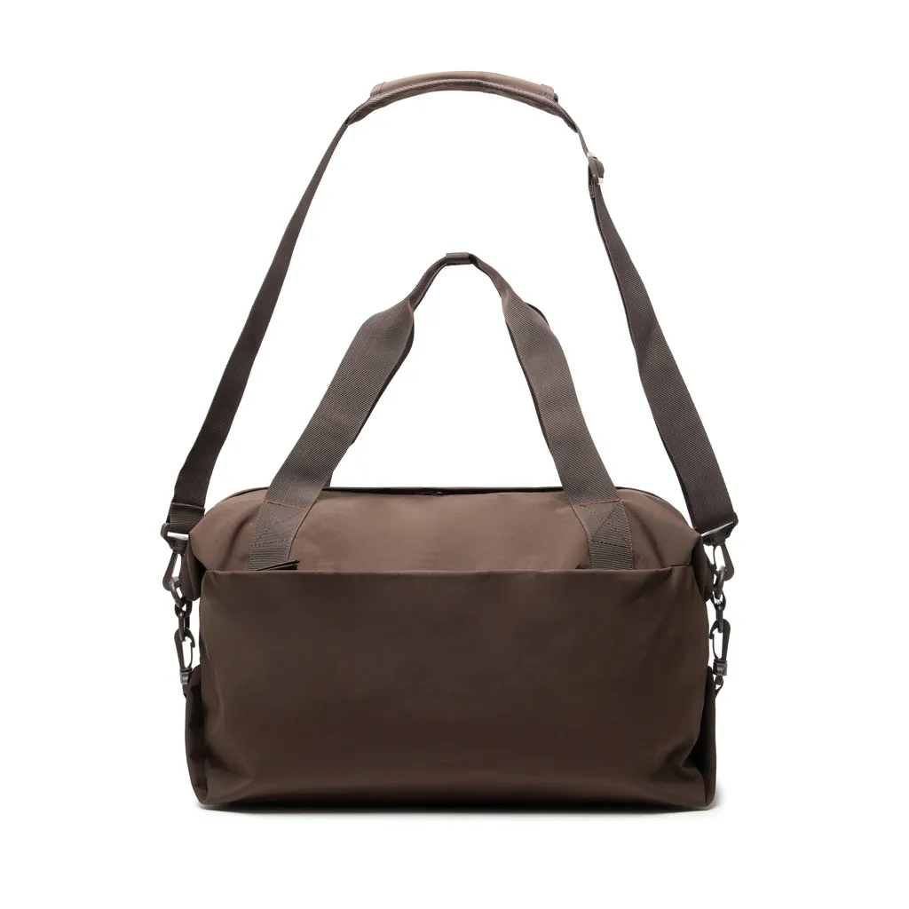 KENTO URBAN Weekender aus RCS recyceltem Nylon, braun – Bild 4