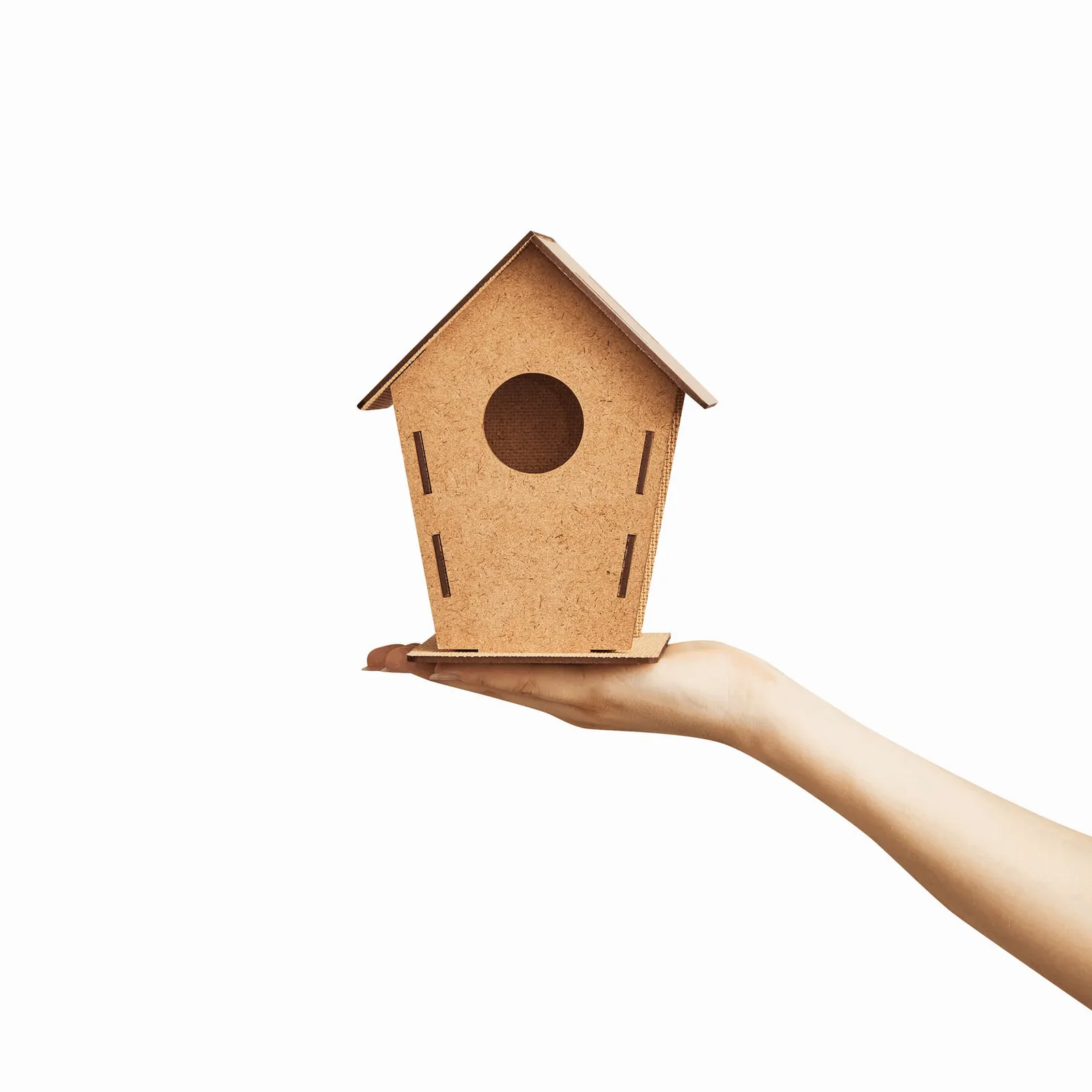 MECOZI HOME - Vogelhaus Holz, Holz – Bild 5