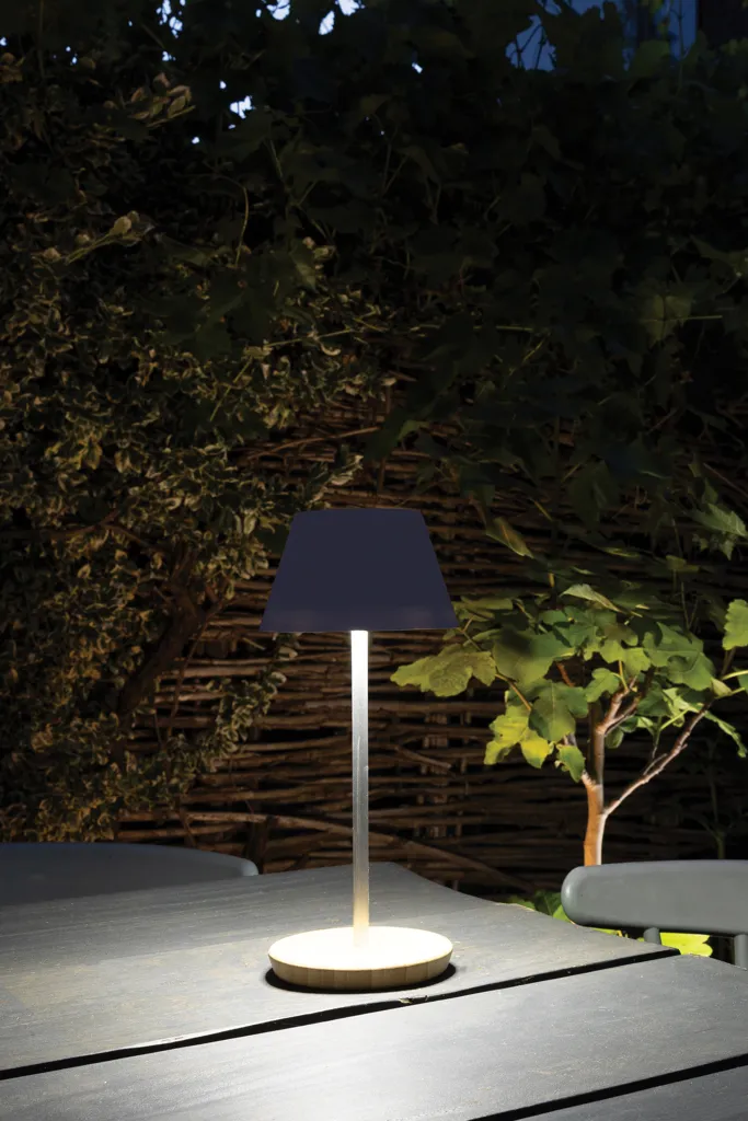 Pure Glow USB-Tischleuchte aus RCS recyceltem Kunststoff, weiß – Bild 5