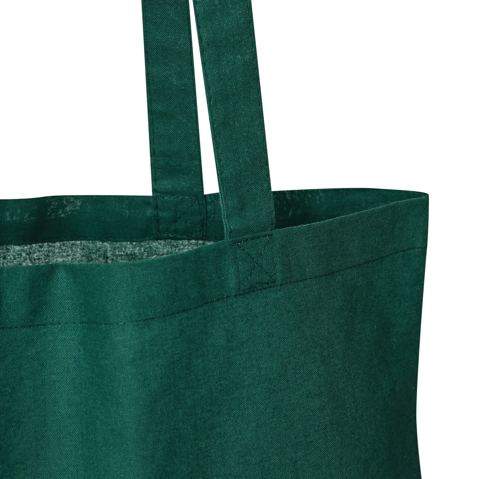 BIG PURE - Baumwolltasche, dunkelgrün – Bild 3