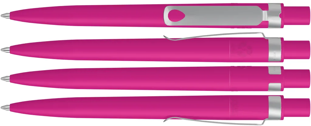 RECYCLED PET PEN CORE F Druckkugelschreiber magenta, magenta – Bild 2