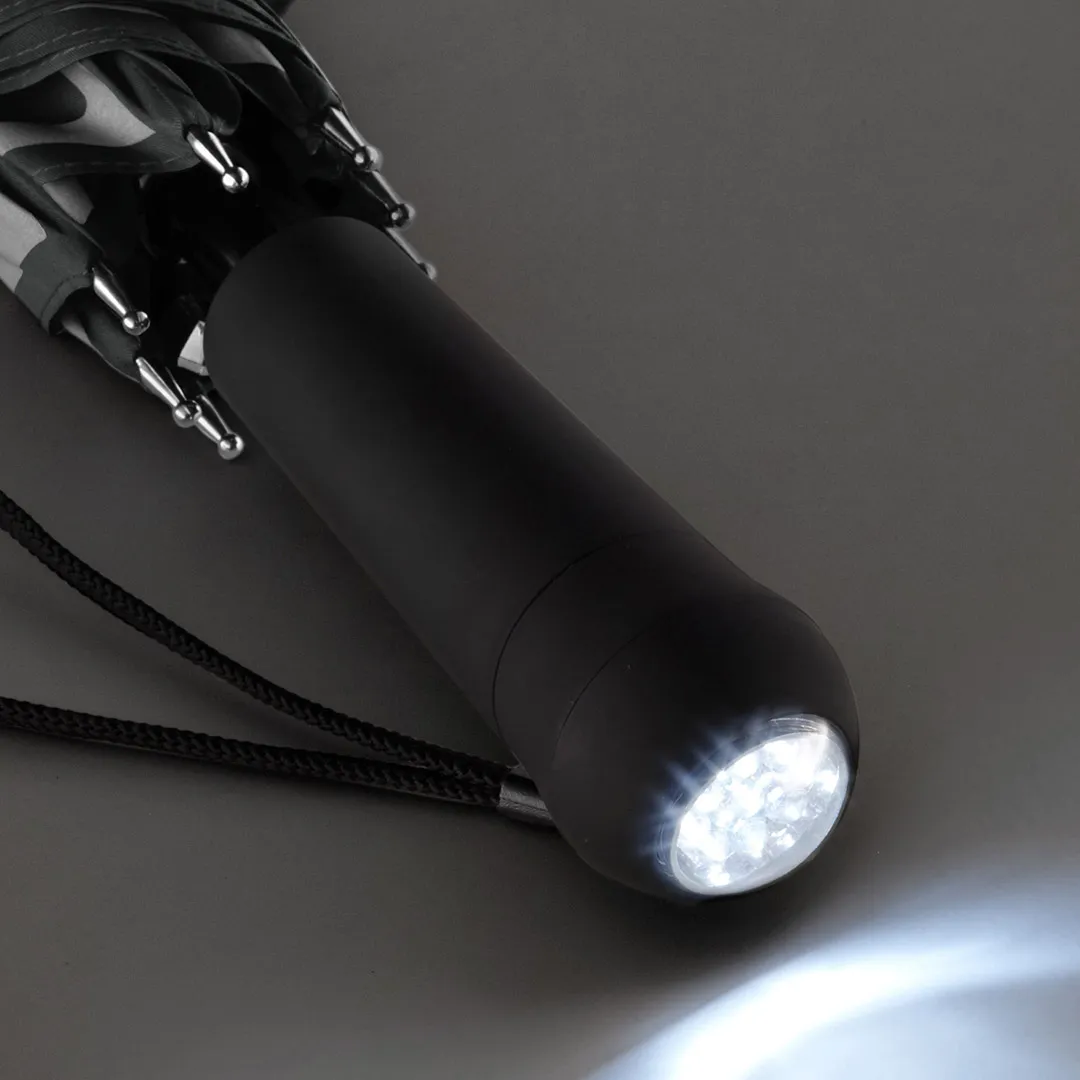 AC-Stockschirm Safebrella® LED, schwarz – Bild 4