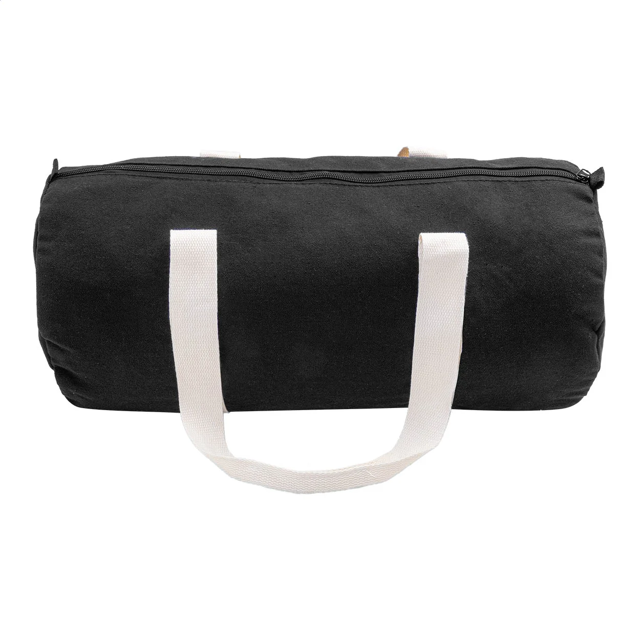 Sporttasche Rekan Duff aus recyceltem Canvas, schwarz – Bild 3
