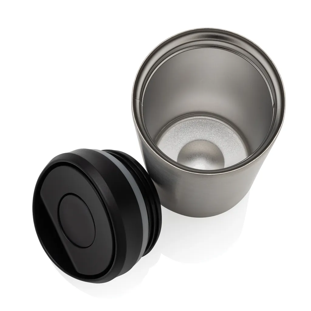 Avira Alix Klickbecher aus RCS rec. Stahl 400ml, silber – Bild 5