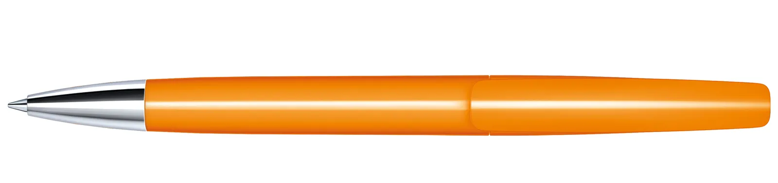 Bridge Polished MT Drehkugelschreiber, Orange 151 – Bild 3