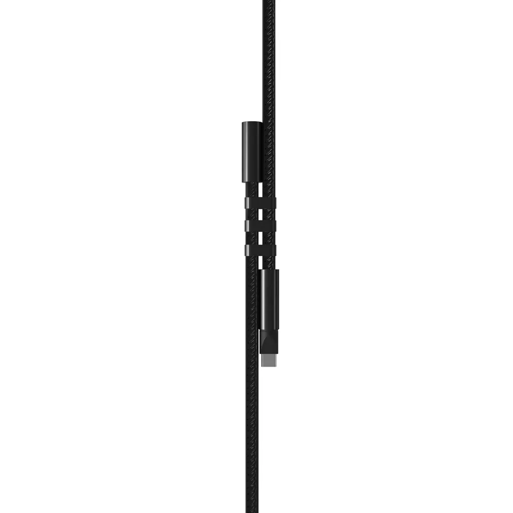 VINGA Baltimore RCS Ladekabel/Lanyard, schwarz – Bild 3