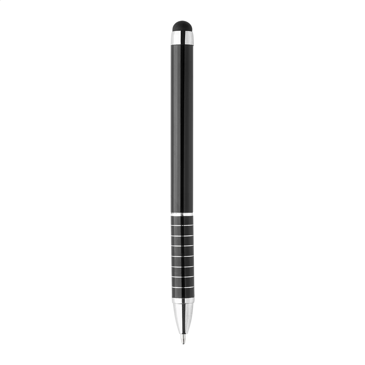 Touchpen Gambit mit Kugelschreiber, schwarz – Bild 3