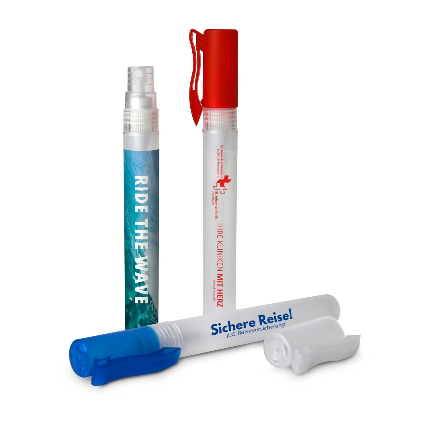 Alkoholisches Handreinigungsspray - 10 ml, schwarz – Bild 3