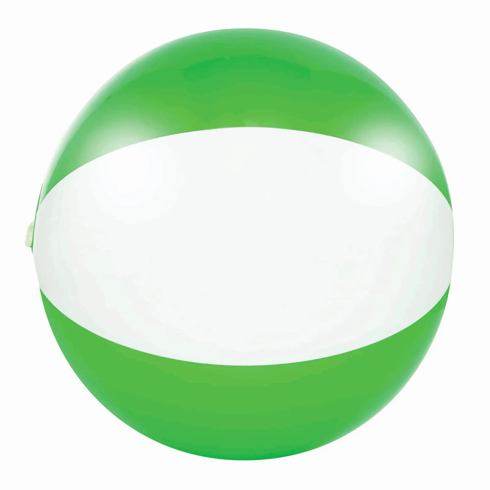 ATLANTIC SHINY - Aufblasbarer Strandball, grün, weiß – Bild 2