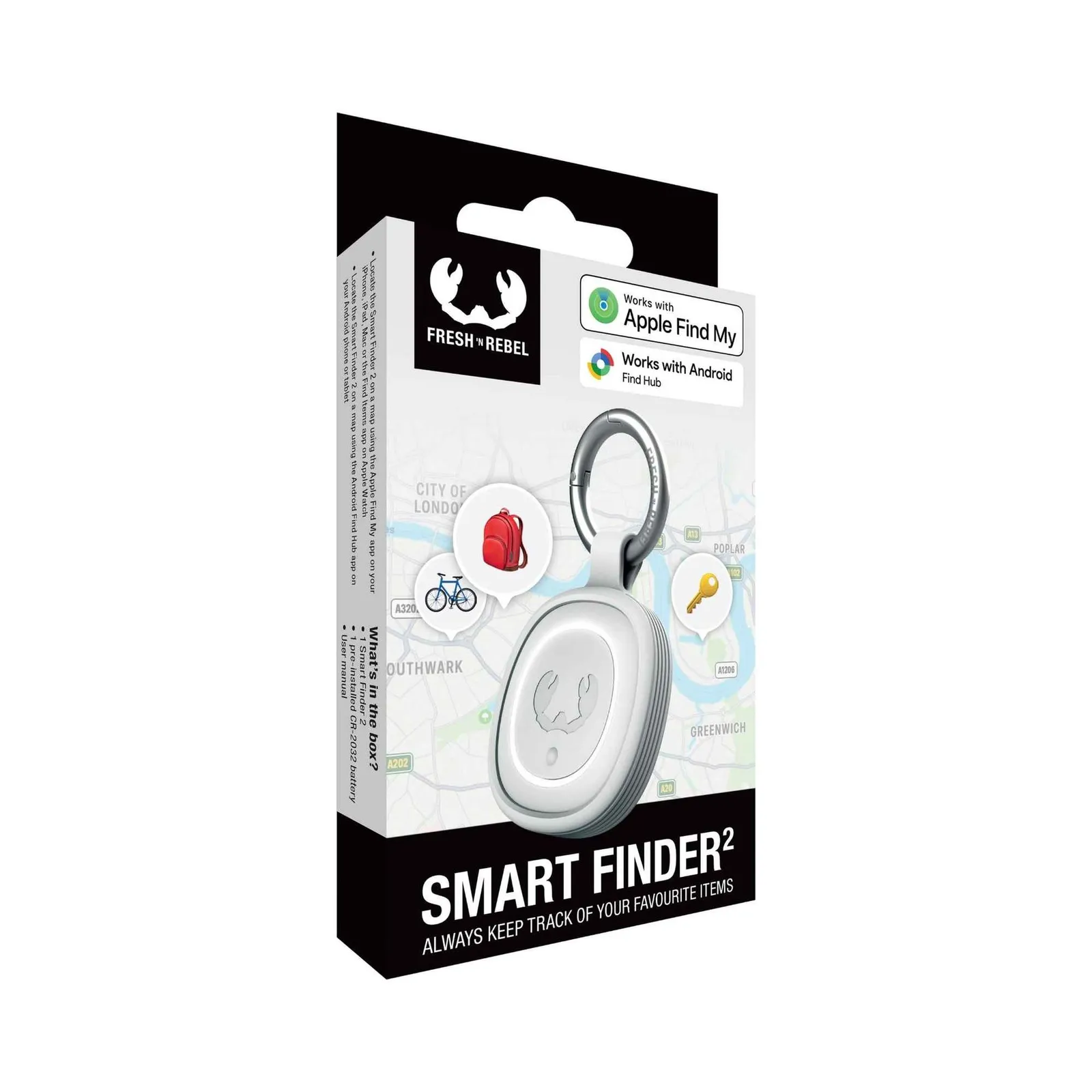 Fresh 'n Rebel Smart Finder 2, Eisgrau – Bild 3