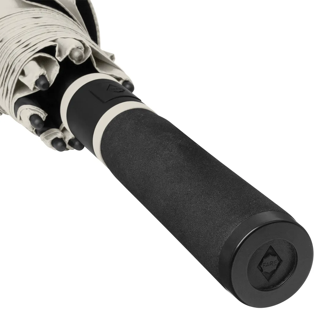 AC-Golf-/Gästeschirm FARE® Doubleface XL Vent, naturweiß/schwarz wS – Bild 2