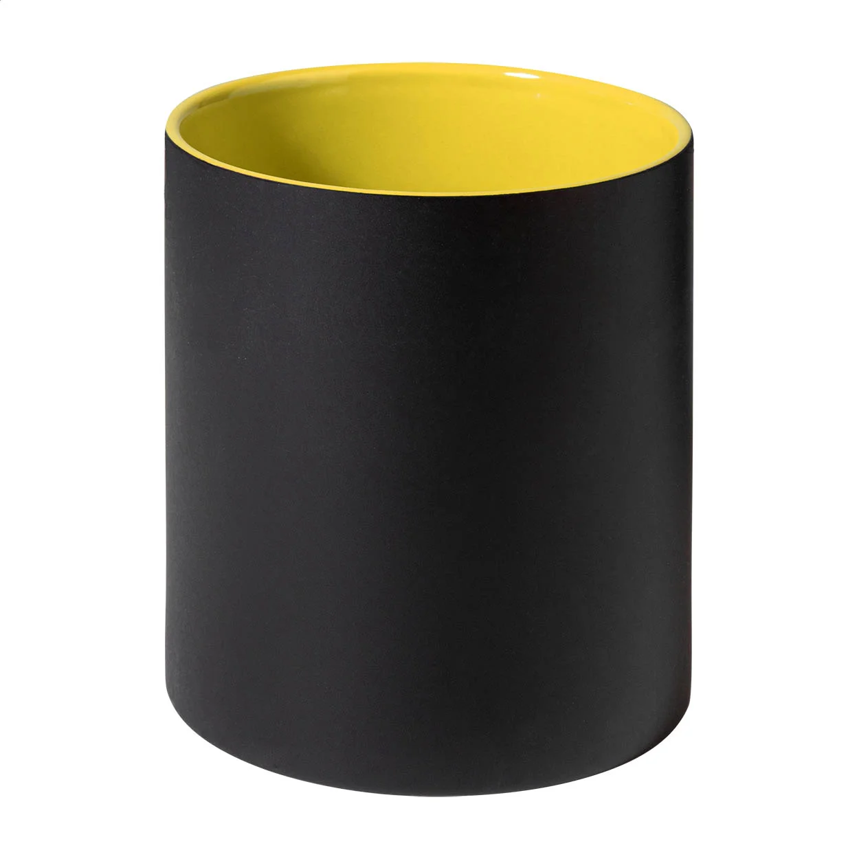 Tasse Bavary, gelb, schwarz – Bild 2
