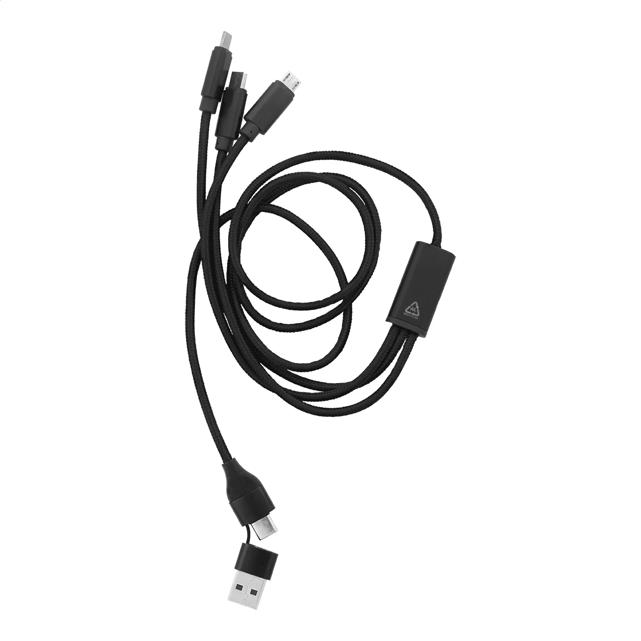 USB-Ladekabel Ralong, schwarz – Bild 3