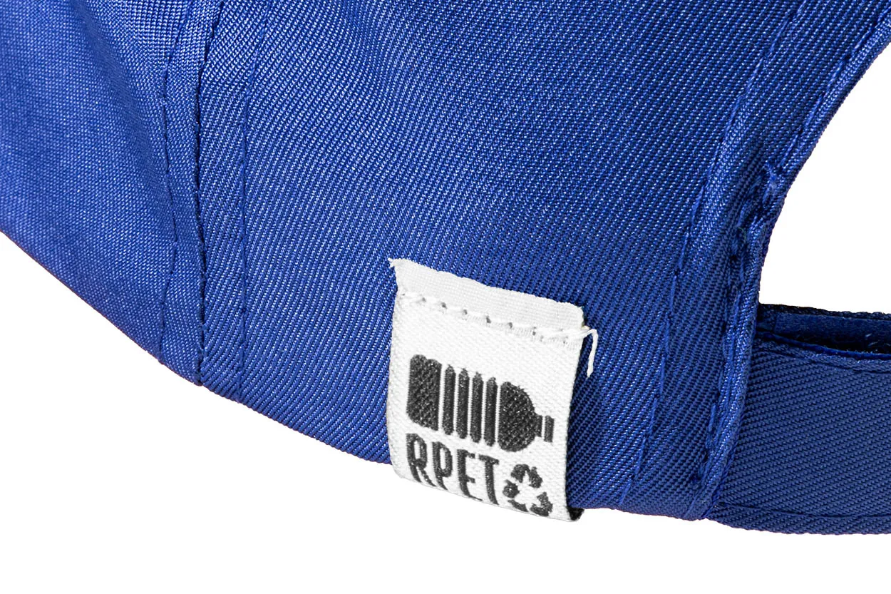 RPET Baseball-Cap Aaron, blau – Bild 4