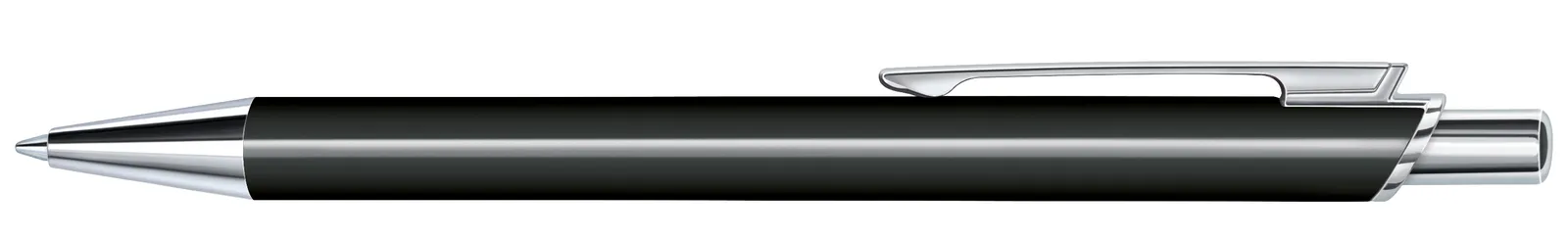 Arvent Glossy Kugelschreiber, Schwarz – Bild 4