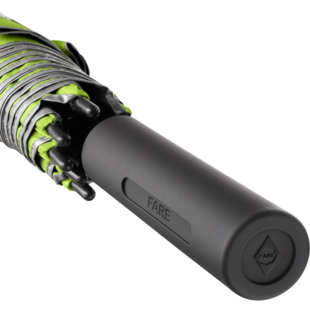 AC-Stockschirm FARE® Doubleface, limette/grau – Bild 4