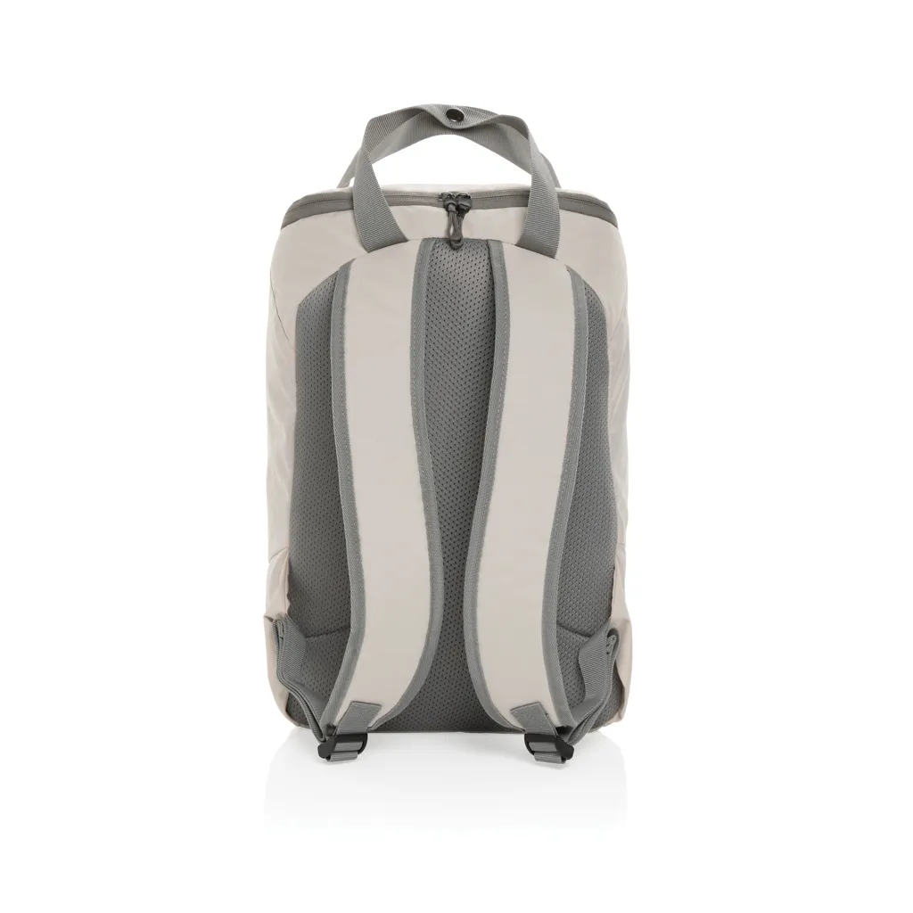 Sienna AWARE™ RPET 14" Everyday Laptop-Rucksack, beige – Bild 4