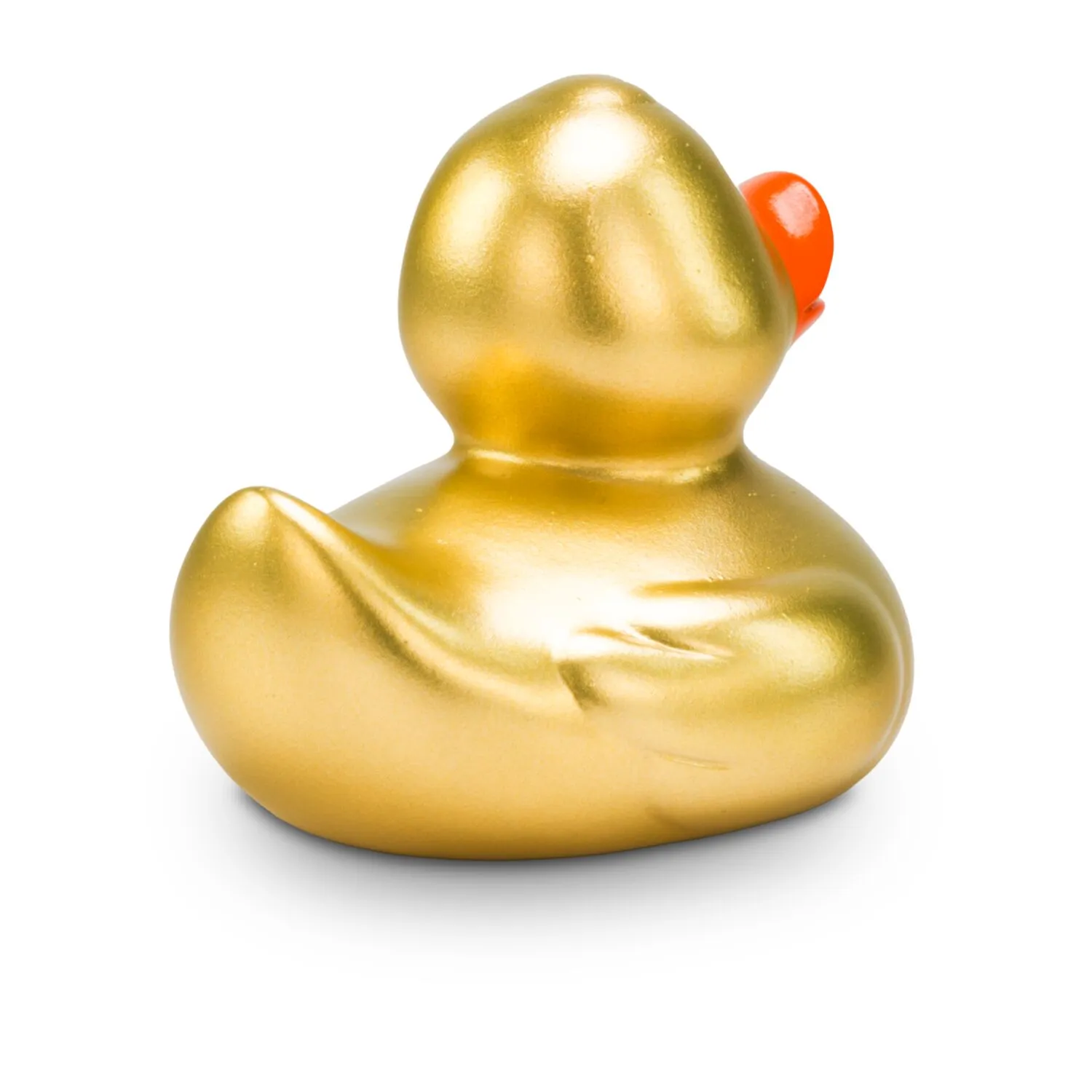 Werbeente Goldmarie Mini, ca. 6 cm, schwarz – Bild 5
