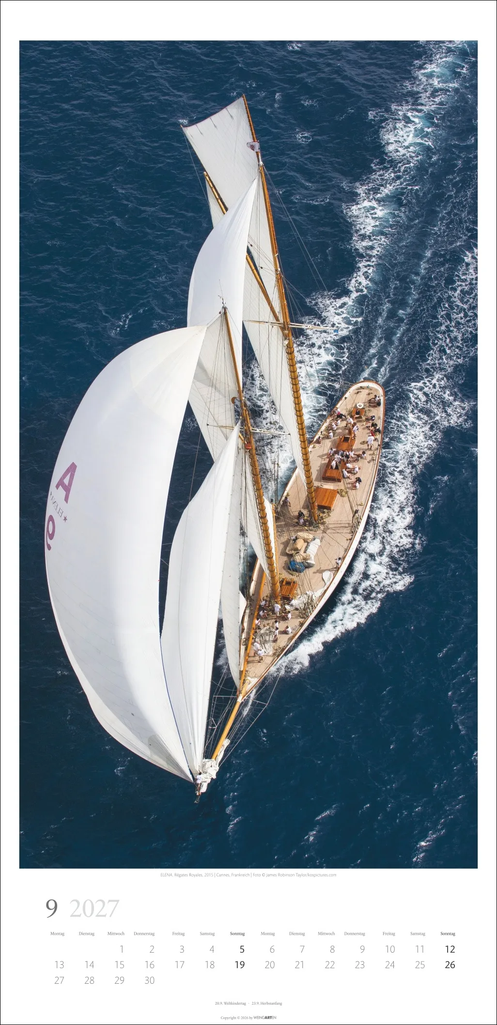 Under Sail Wandkalender 2027 – Bild 10