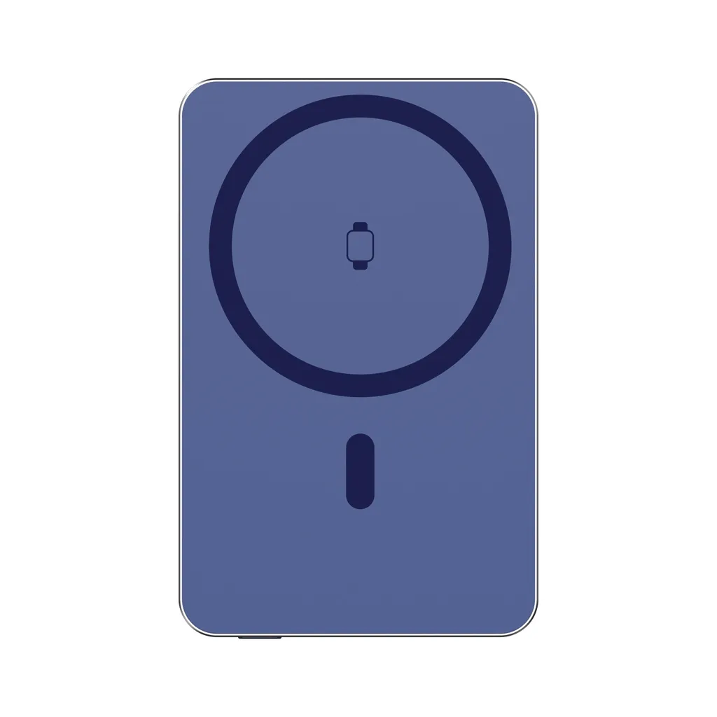 Urban Vitamin Marin 5.000mAh magnet. 15W Wireless Powerbank, blau – Bild 11