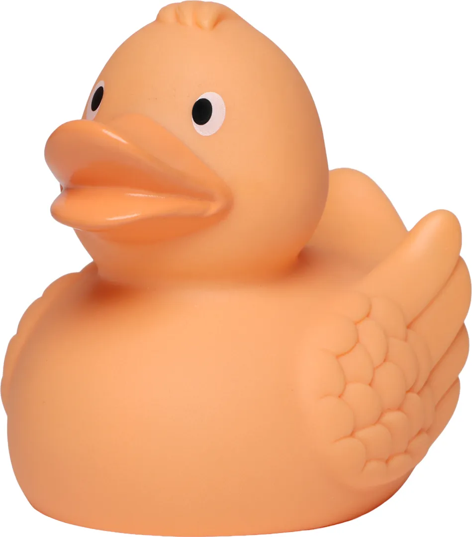 Quietsche-Ente 5,5–9,5 cm, pastellorange – Bild 4