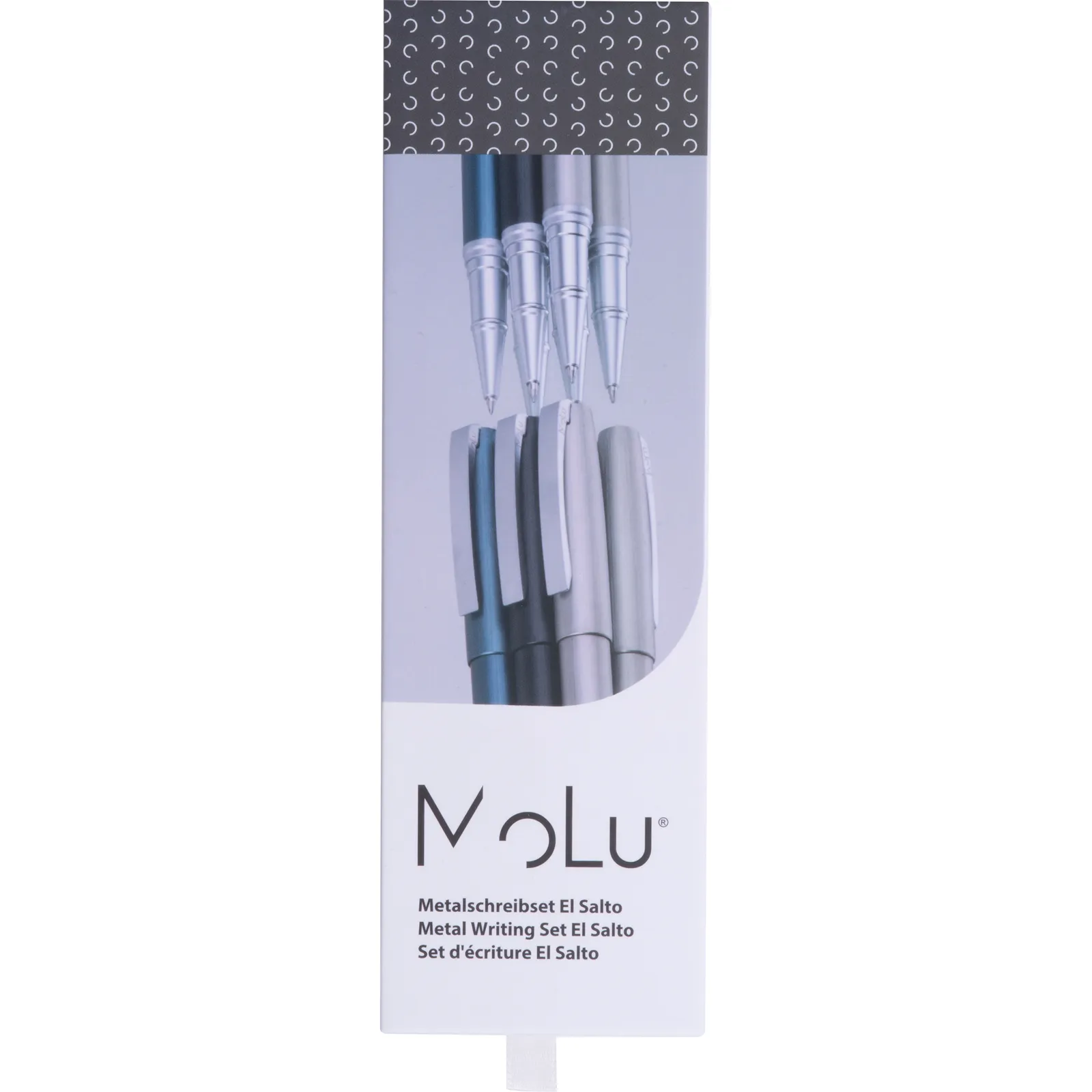 MoLu Metallschreibset El Salto, schwarz – Bild 5