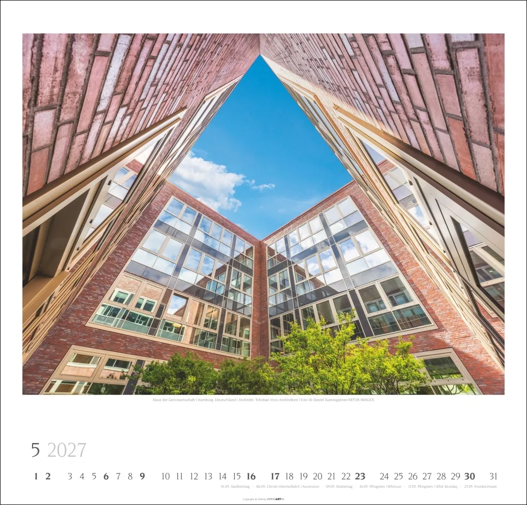 Moderne Architektur Wandkalender 2027 – Bild 6