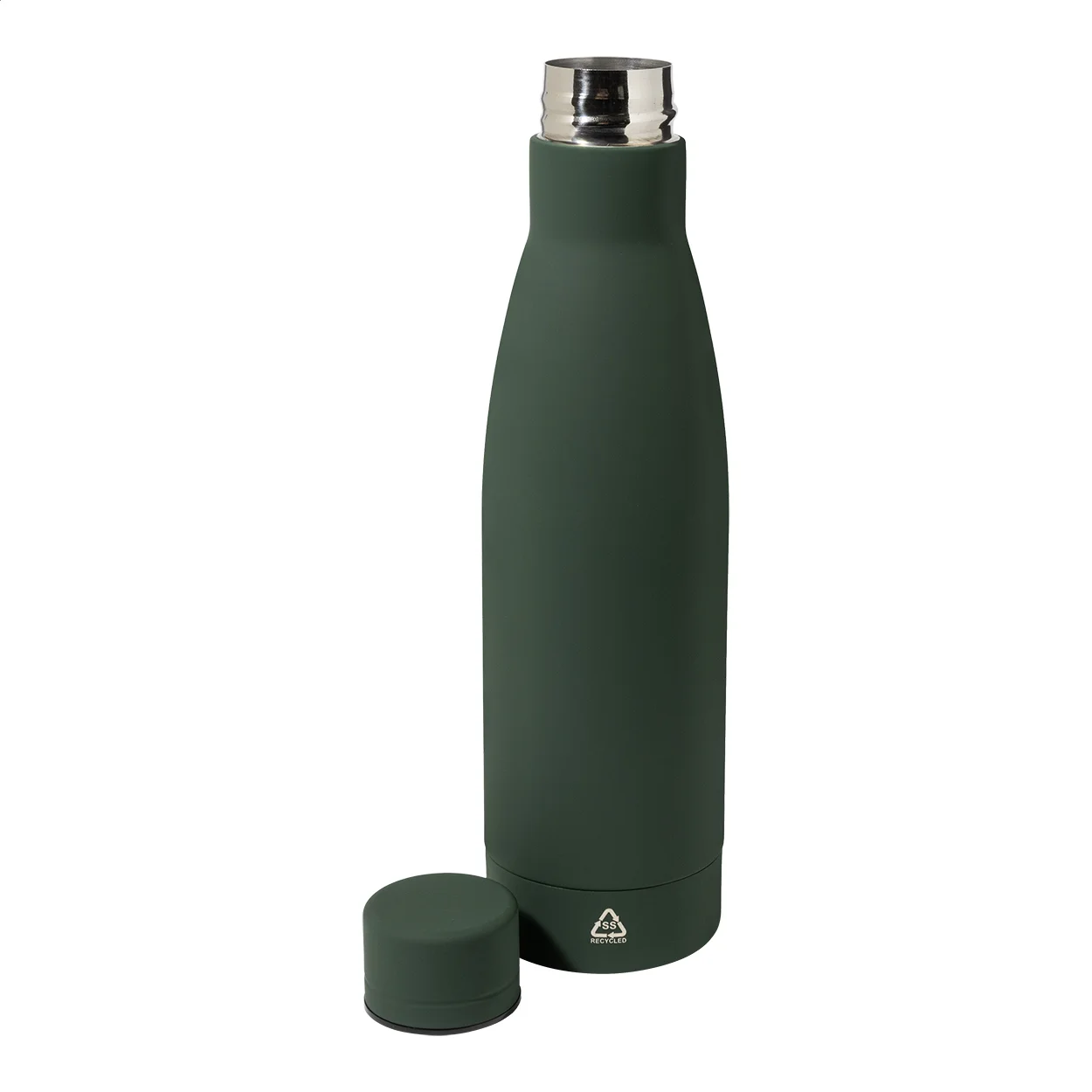 Flasche Rubbar aus recyceltem Edelstahl, grün – Bild 2