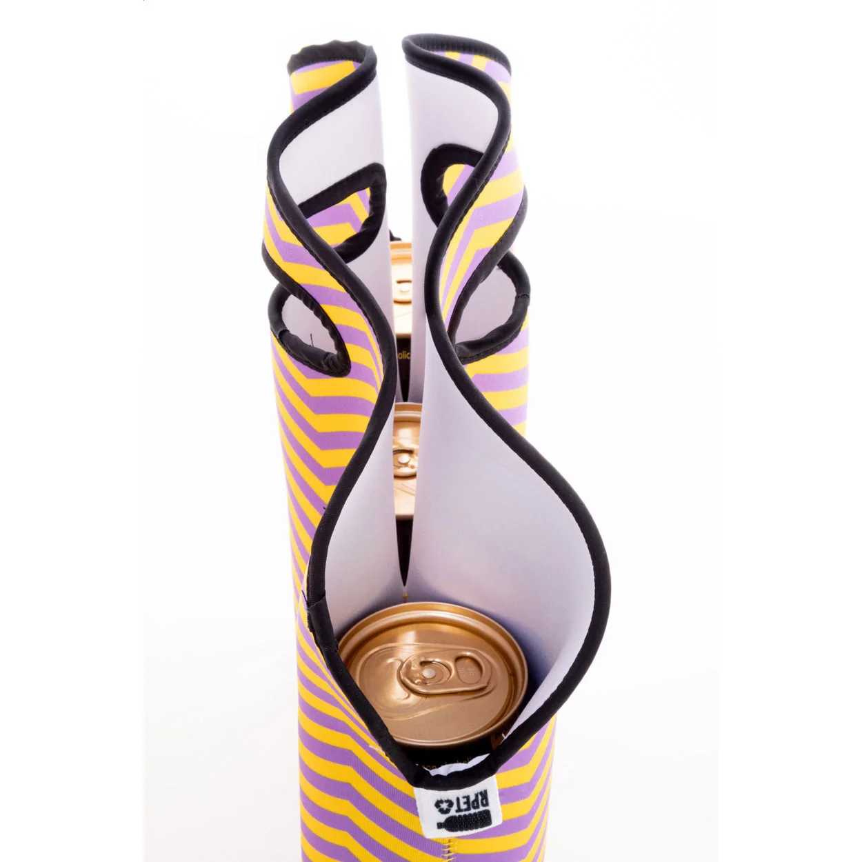 Individuelle Biertasche PivoBag, schwarz, weiß – Bild 5