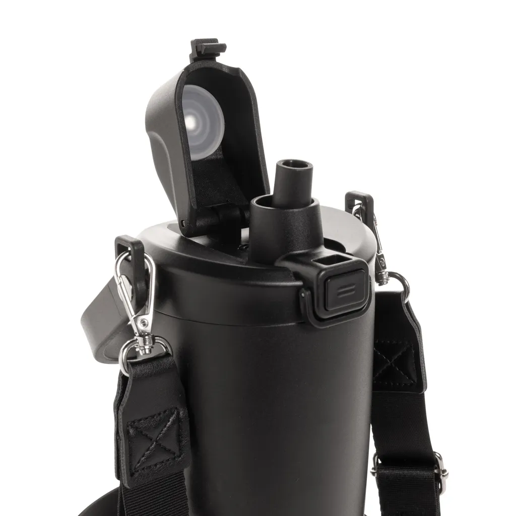 Avira Ayala Crossbody Duosip Becher aus RCS rec. Stahl, schwarz – Bild 7